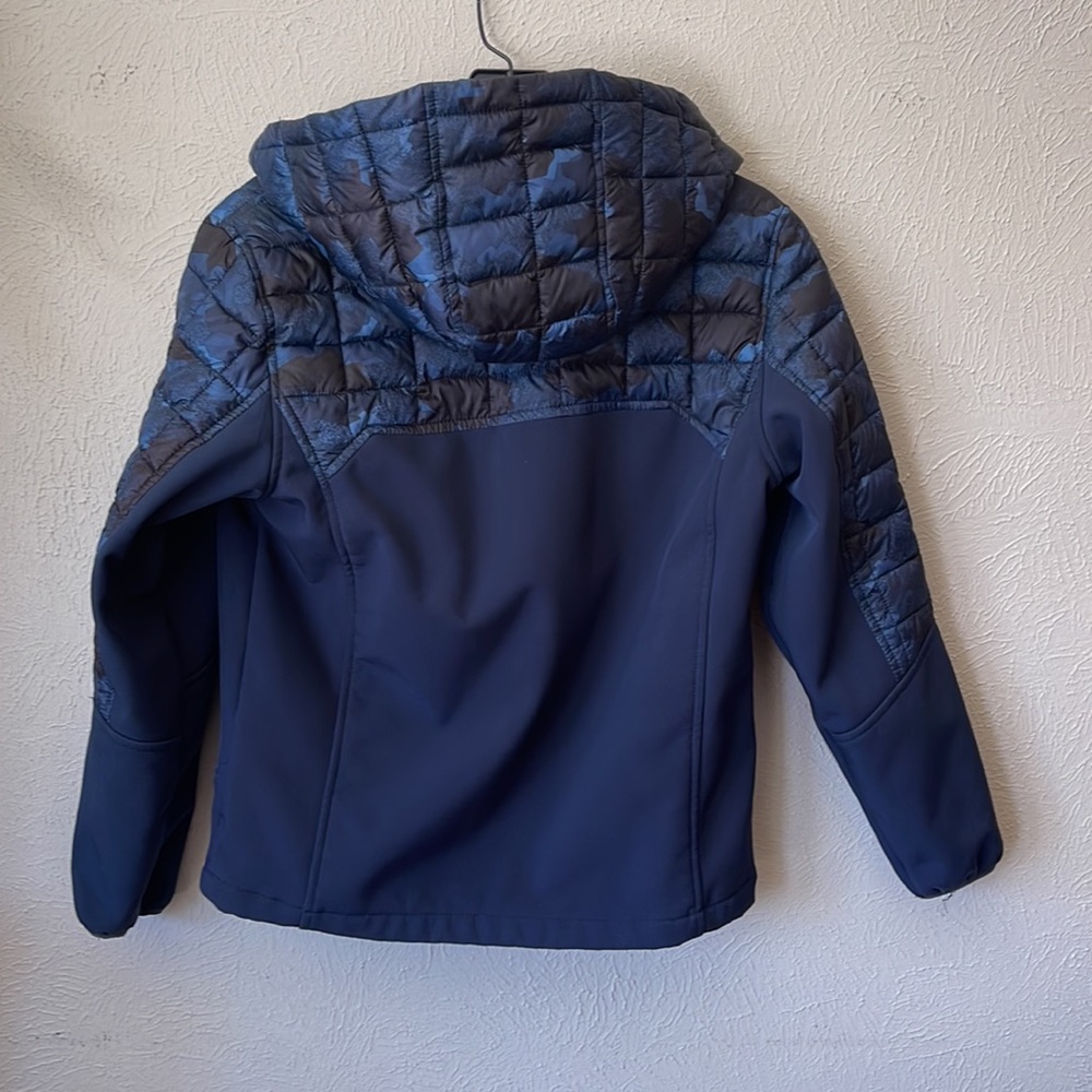 Snozu kids jacket. Size M (10/12). Blue. Combo puffer and flat material. - Picture 8 of 10